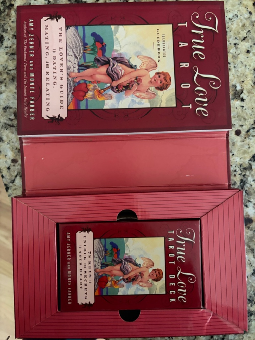 True Love Tarot Deck & Book Set - Red - Picture 3 of 5